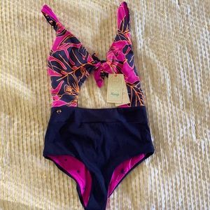 One piece Maaji suit.